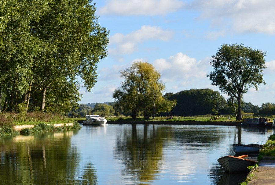 The River Thames at Sonning in Berkshire