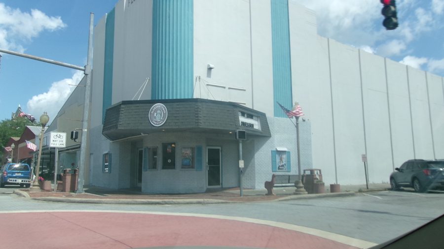 Florida Twin Theater im Call Street Historic District in Downtown Starke, Florida