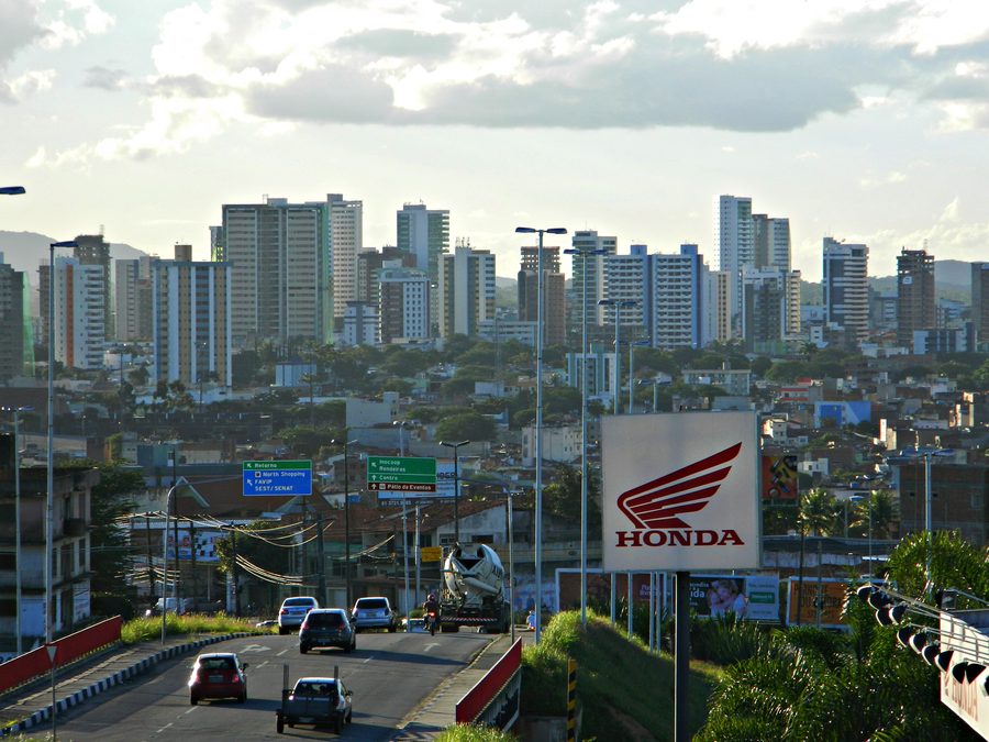 View of Caruaru in Pernambuco, Brazil