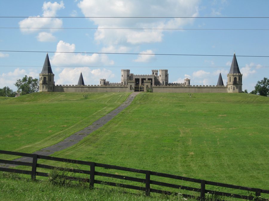 Martin Castle, now Castle Post, near Versailles, Kentucky