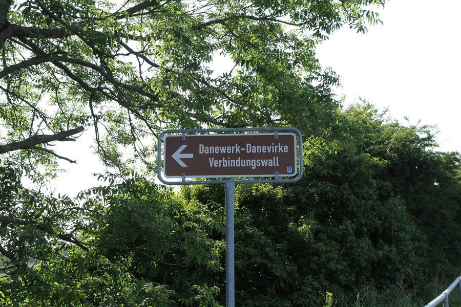 Danewerk on federal highway 77 near Busdorf