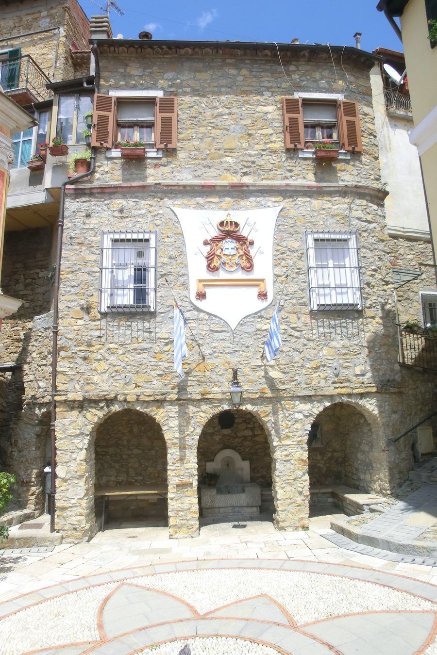 Palace of the Monks, seat of the Mint in Seborga