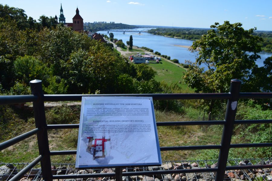 Historic old town of Grudziądz with medieval architecture