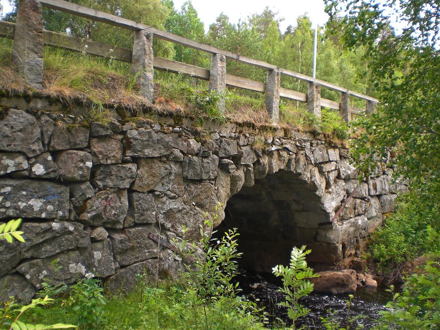Bridge in Johannisfors, Sävar, Sweden