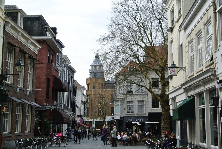Cityscape in Breda, the Netherlands