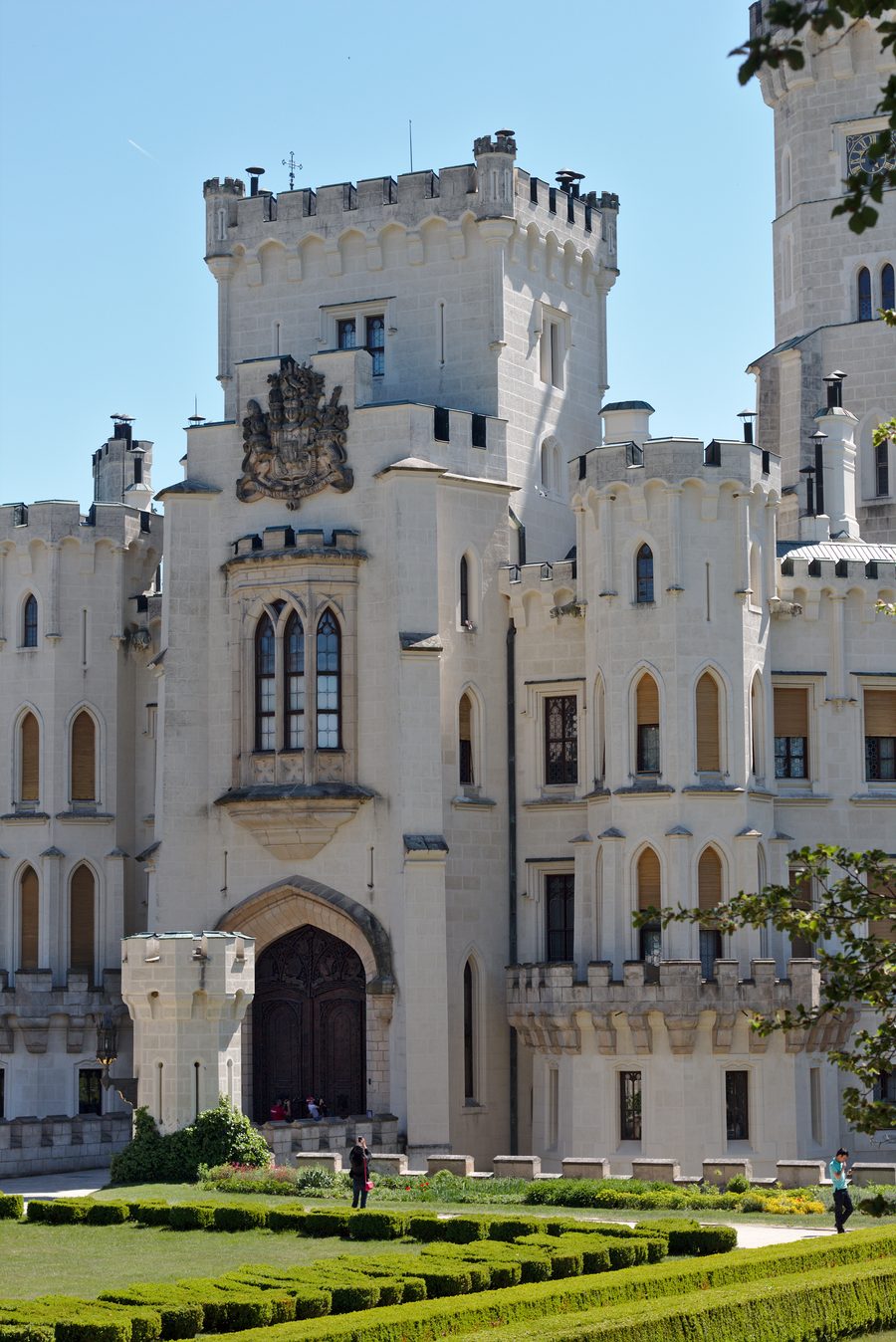 Hluboká Castle in Hluboká nad Vltavou