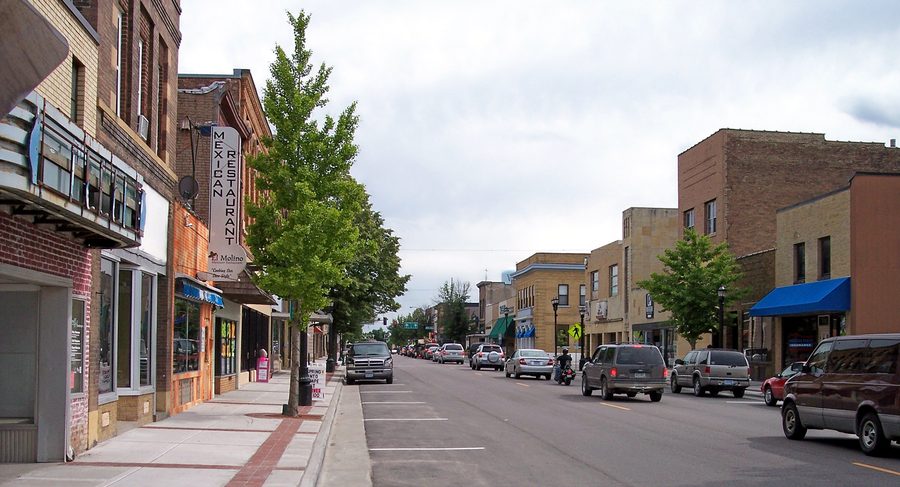 State Street in downtown Waseca, Minnesota
