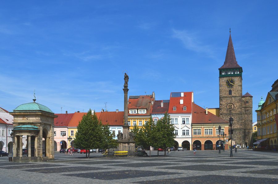 Jičín in the Königgrätz region