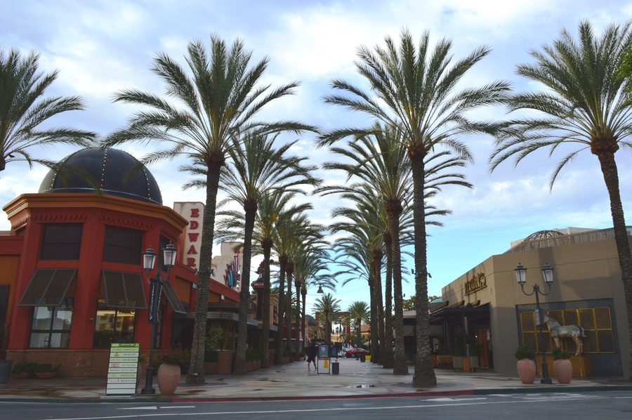 Restaurants at Irvine Spectrum Center in Irvine, California