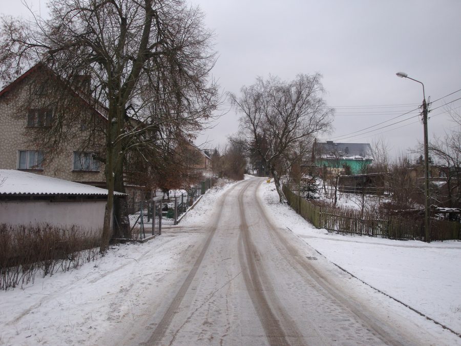 Village view of Sycowa Huta near Kościerzyna, Poland