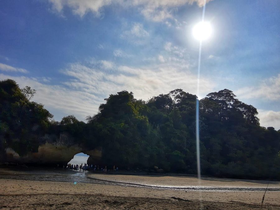 Pacific coast in Nariño