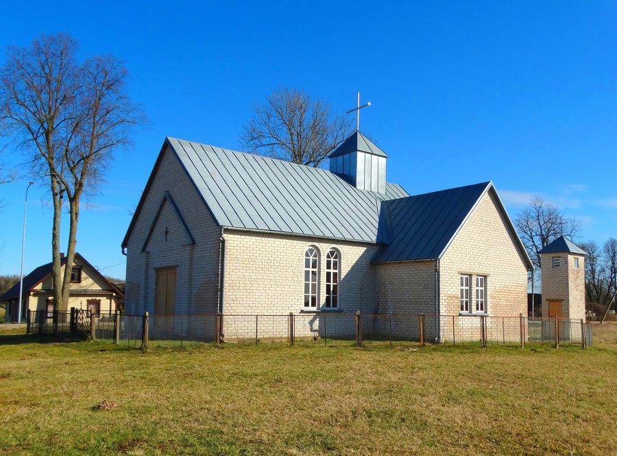 Kapelle in Juodpėnai im Bezirk Kupiškis, Litauen