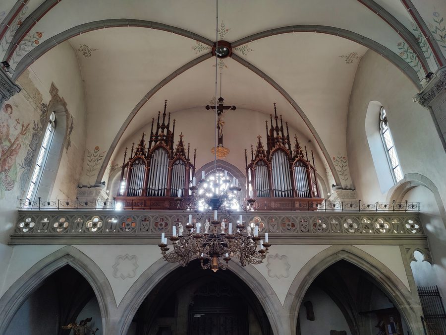 Schlimbach organ in the Knights’ Chapel, Haßfurt