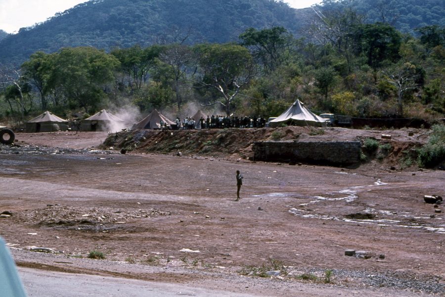 Zambezi landscape in Mozambique
