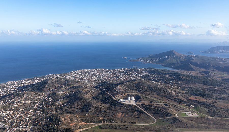 View of Artemida in Spata-Artemida, East Attica, Greece