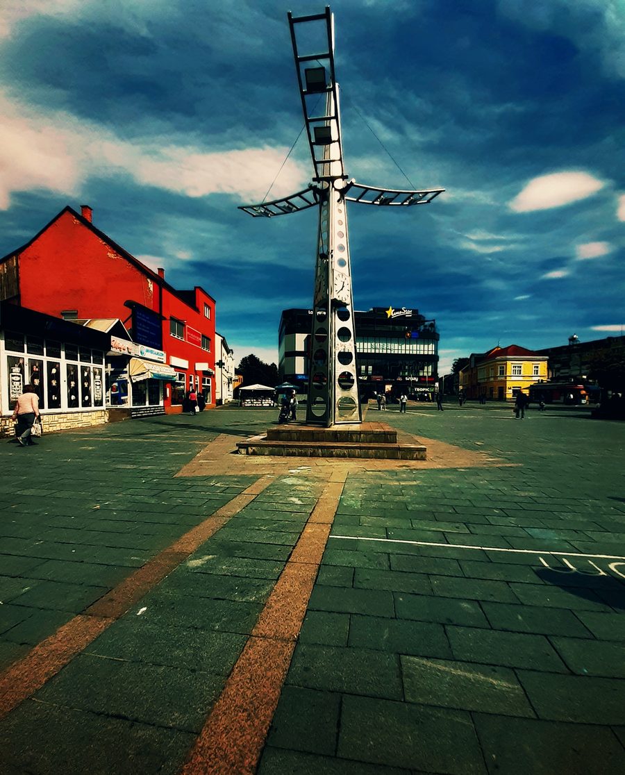 Main square of Prijedor