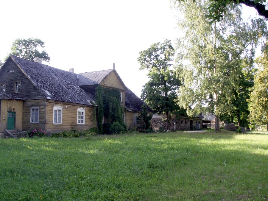 Renavas Manor im Bezirk Mažeikiai, Litauen