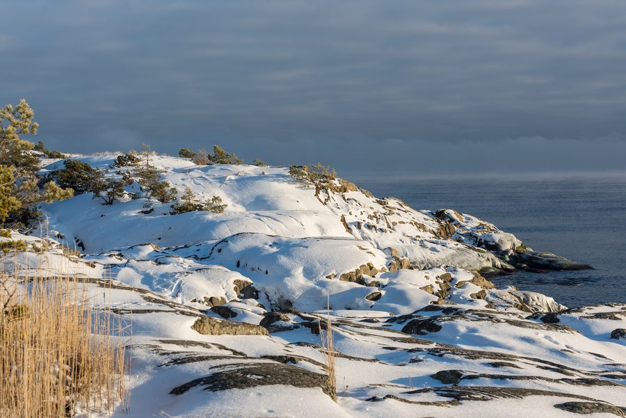 Utö island landscape in Haninge Municipality, Stockholm archipelago