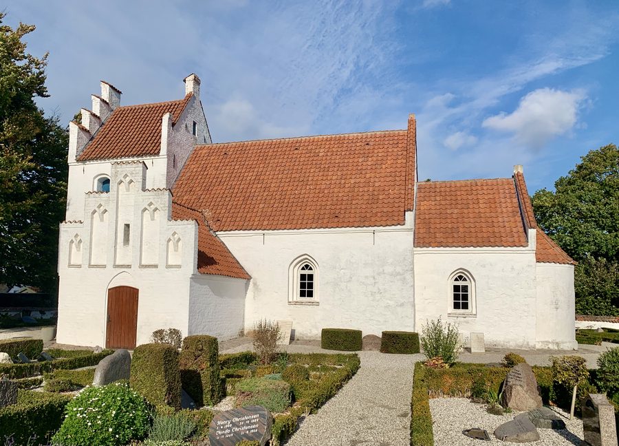 Jyllinge Church in Denmark