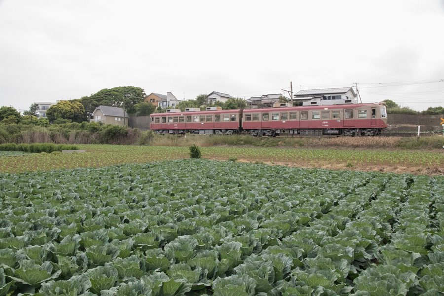 Train of the Chōshi Electric Railway in Chōshi