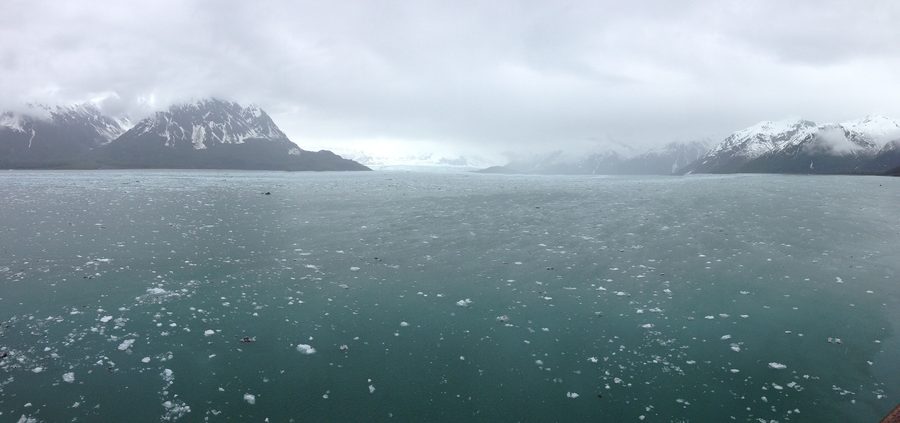 Panorama von Yakutat in Alaska