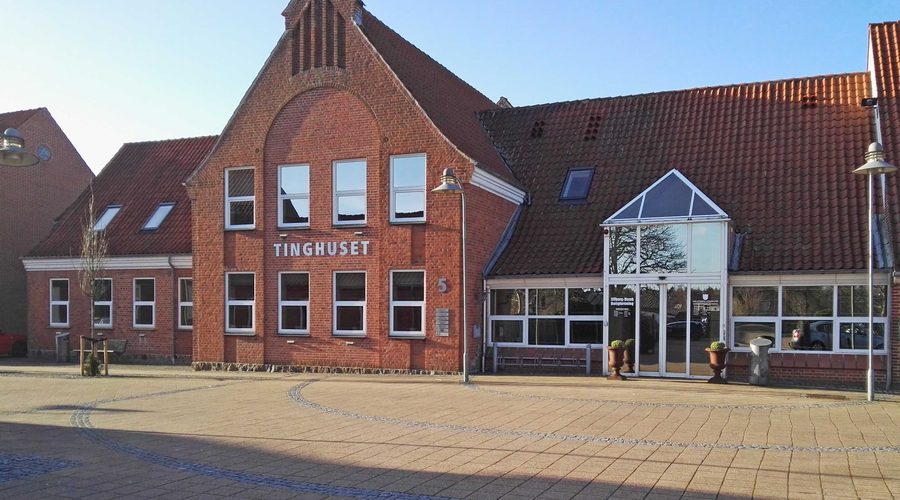 The former town hall of the municipality of Ulfborg-Vemb in Ulfborg