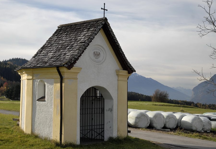 Schützenkapelle in Aldrans in Tyrol