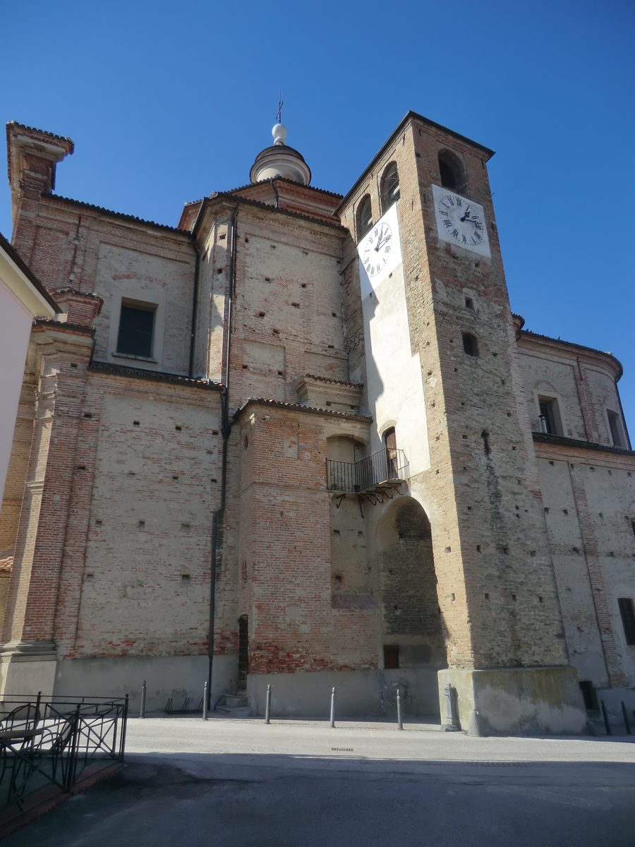Medieval tower in Novello, Cuneo