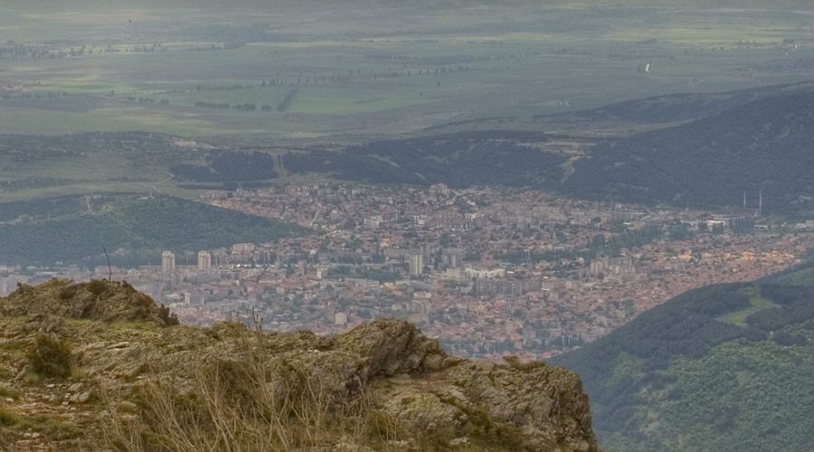 View of Sliven from Karandila
