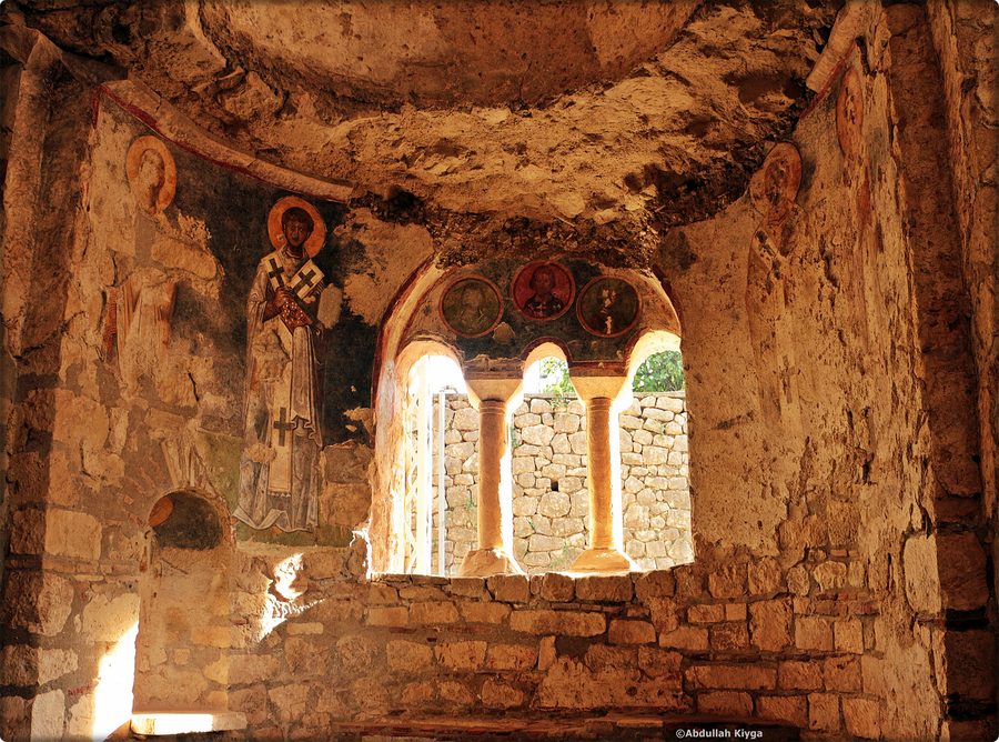 Exterior view of the Nikolaus Church in Myra near Demre, Antalya