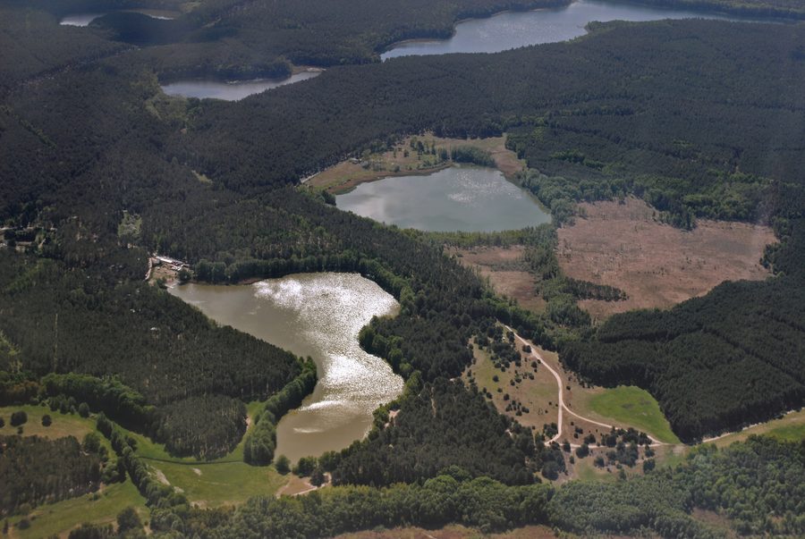 View of Rote See in the area around Roggentin
