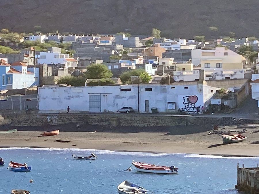 Coast of Tarrafal de São Nicolau in the early morning