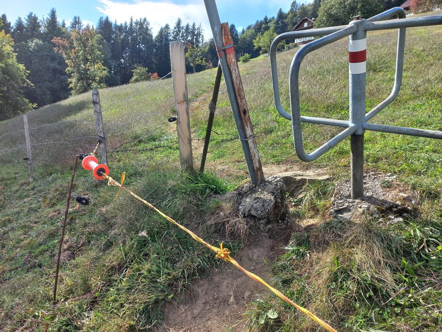 Cliff path at Bürgenstock in Nidwalden