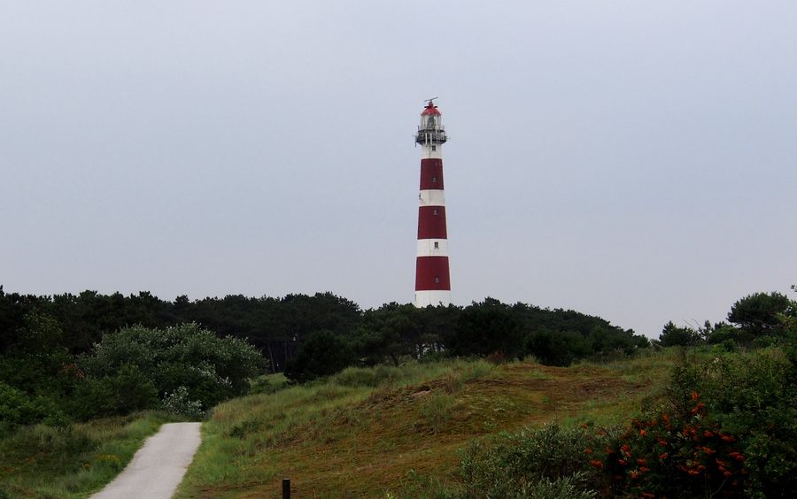 The Bornrif lighthouse near Hollum on Ameland.
