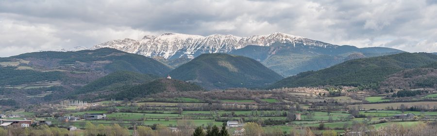 The Serra del Cadà near La Seu d’Urgell in Catalonia