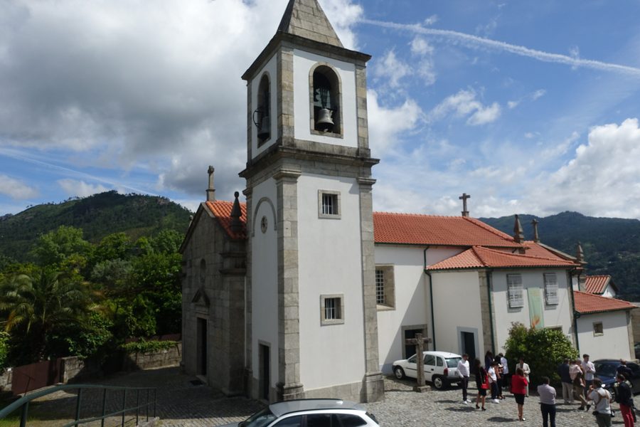 Rio Caldo Church in Terras de Bouro, Portugal