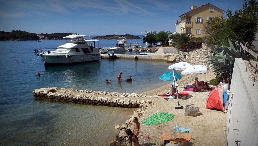 File:Beach - Apartments Kurelić - Rabko, Rab, Supetarska Draga 426, Croatia - panoramio.jpg