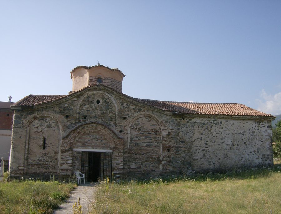Mittelalterliche Kirche des heiligen Demetrios in Patalenitsa, Bulgarien