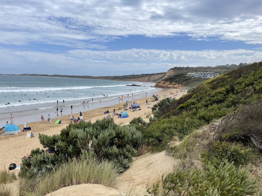 Beach of Anglesea on Victoria's Surf Coast