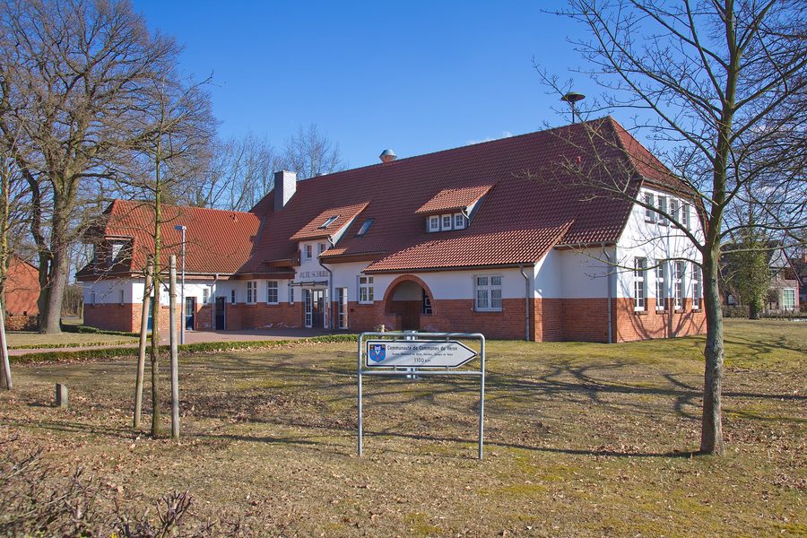 Old school in Rohrsen, Lower Saxony