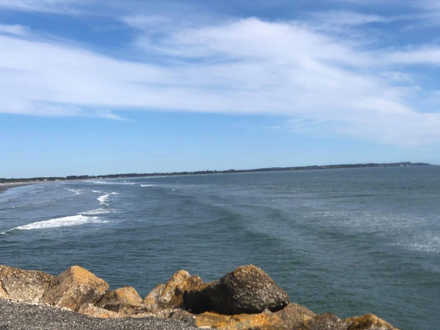 Buller Bay from the pier at Carters Beach near Westport