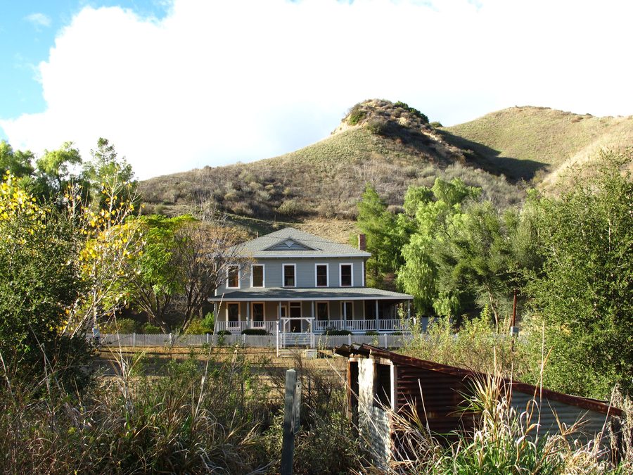 C. A. Mentry House in the historic oil town of Mentryville, California