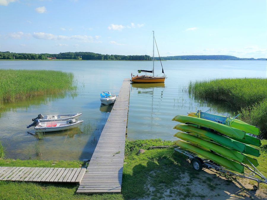 Jezioro Święcajty w Ogonkach