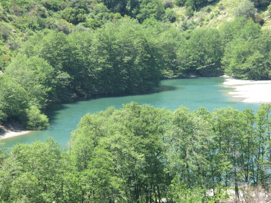 Lago Costantino in the Parco Nazionale dell'Aspromonte near San Luca