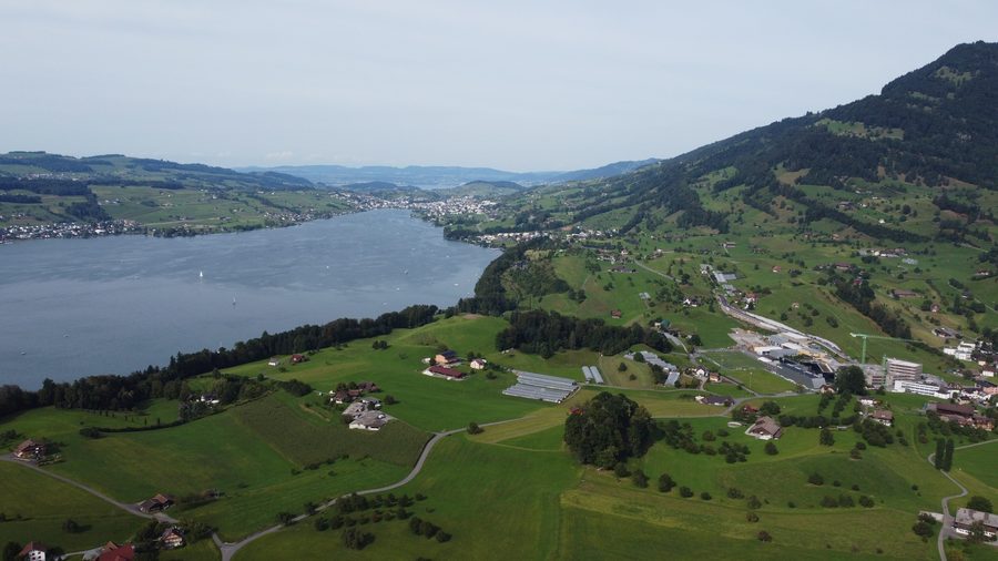 Vierwaldstättersee bei Greppen vor der Rigi