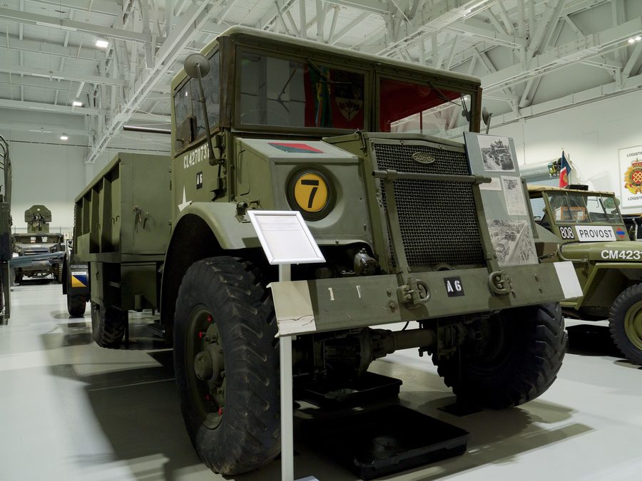 Historic Ford CMP truck at the Base Borden Military Museum