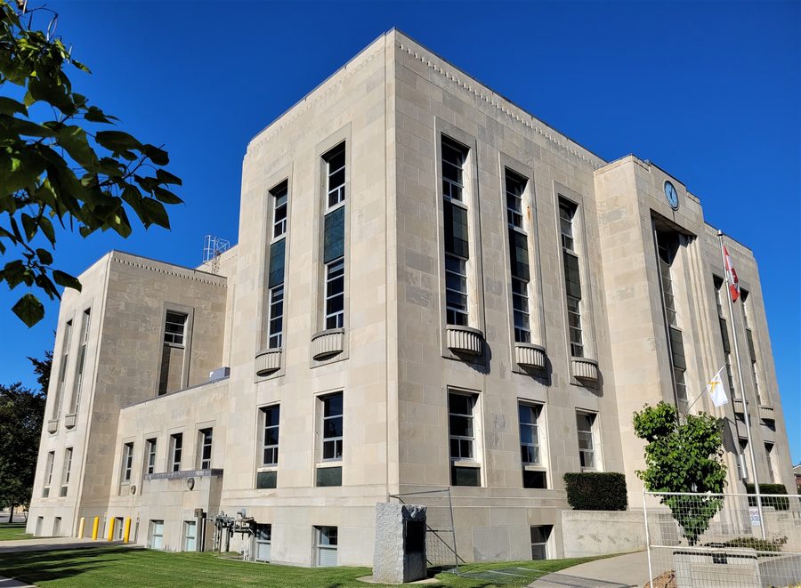 County Courthouse am The Square in Goderich, Ontario