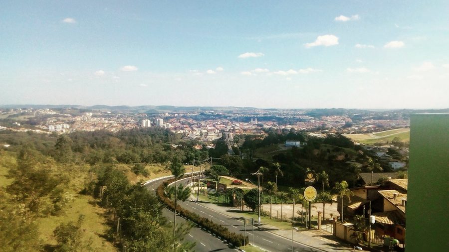 Landscape in Vinhedo in the state of São Paulo, Brazil