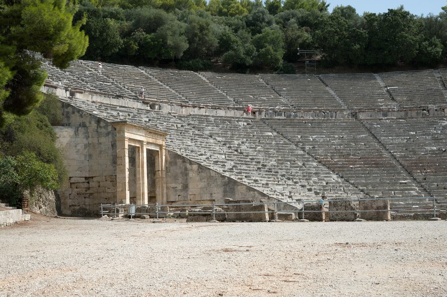 Theatre of Epidaurus on the Peloponnese