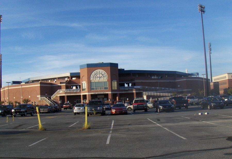 Frawley Stadium on the Christina Riverfront in Wilmington, Delaware